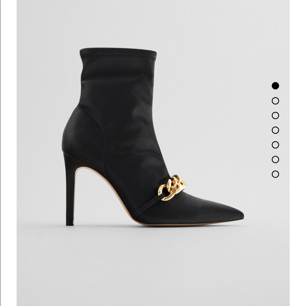 ZARA BLOGGERS FAVORITE BOOTS - Picture 7 of 13